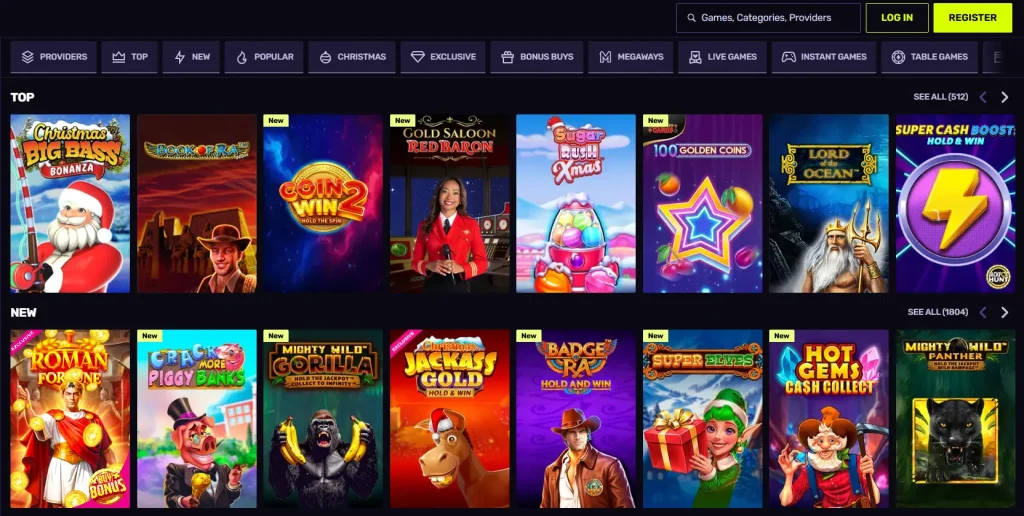 Casino Games at Sportuna