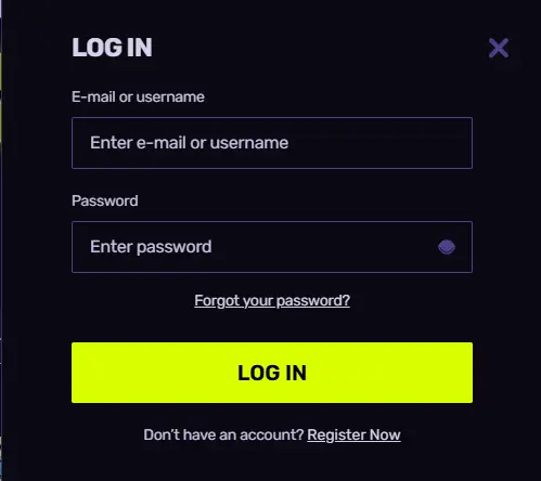 login